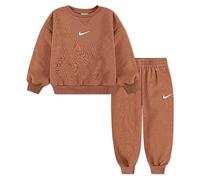 NIKE Unisex Kids NKN Essential Fleece Crew Set Blender, bunt, 5 años