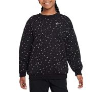 Nike Unisex Kinder Club Sweatshirt, Black/White, 122-128 EU