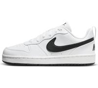 Sneaker NIKE SPORTSWEAR "COURT BOROUGH LOW RECRAFT (GS)" Gr. 38,5, schwarz-weiß (white, black) Kinder Schuhe Basketballschuhe (68053252-38,5)