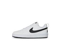 Nike Unisex Kinder Court Borough Low Recraft (Gs) Sneaker, White Black, 40 EU