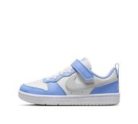 Nike Unisex Kinder Court Borough Low Recraft Sneaker, Summit White Vast Grey Cobalt Pulse, 21 EU