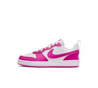 NIKE Kinder Freizeitschuhe COURT BOROUGH LOW RECRAFT (GS) WHITE/LASER FUCHSIA - Gr. - 39