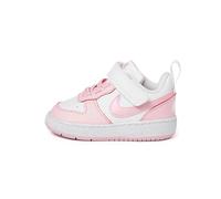 Nike Unisex Kinder Court Borough Low Recraft (Td) Sneaker, White Pink Foam, 22 EU