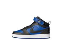 Nike Unisex Kinder Court Borough Mid 2 Sportschuhe, Game Royal Black White, 36.5 EU