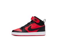 Nike Unisex Kinder Court Borough Mid 2 Td Sportschuhe, University Red Black White, 25 EU