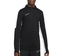 Nike Unisex Kinder Df Acd23 Dril Sweatshirt, Black/White/White, 152-158 EU