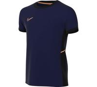 Nike Unisex Kinder Dri-fit Academy25 -Pd T-Shirt, Blue Void/Black/Orange Pulse, 147/158 EU