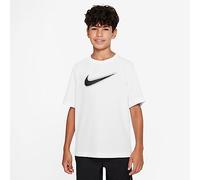 Nike Unisex Kinder Dri-fit Multi T-Shirt, Weiß, S EU