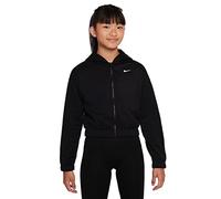 NIKE Kinder Unterjacke G NK TF FZ HOODIE SE+ BLACK/WHITE S (0196153456419)
