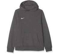 Nike Unisex-Kinder Hoodie Po Fleece Tm Club19 Kapuzenpullover, Grau (Charcoal Heathr/White/071), M