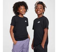 Nike Unisex Kinder K NSW Tee Emb Futura Lbr Shirt, Schwarz, 14-15 Jahre EU