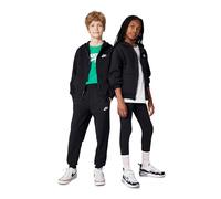 Nike Unisex Kinder Nsw Club Fleecejacke, Black/White, 122-128 EU