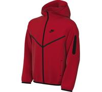 NIKE Unisex Kinder Sportswear Tech Fleece Für Ältere Kapuzenjacke, University Red/Schwarz/Schwarz, 14-15 Jahre EU