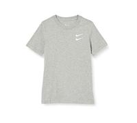 Nike Unisex Kinder Swoosh Pack T-shirt Kinder T shirt, Dk Grey Heather, L EU