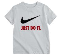 Nike Unisex Kinder T-Shirt, Whiteblkred, 24 Monate EU