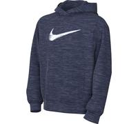 NIKE K NK TF MULTI+ PO HOODIE HBR MIDNIGHT NAVY/DIFFUSED BLUE/WH, S