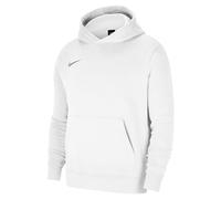 Nike Unisex Kinder Y Nk Flc Park20 Po Hoodie Sweatshirt, White/Wolf Grey, 8-9 Jahre EU