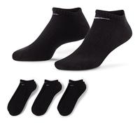 Nike U NK Everyday CUSH NS 3PR Socks,Schwarz/Weiß,M (38-42EU)