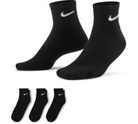 Nike Unisex Max Cushion Quarter 3er Pack Socken 46-50 Schwarz