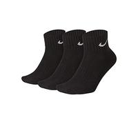 3er Pack NIKE Cushion Ankle Trainingssocken 001 - black/white 46-50