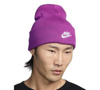 NIKE Herren Mütze Peak Futura Beanie (HF0186) ONE SIZE HOT FUCHSIA/WHITE