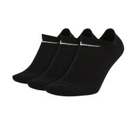 NIKE Unisex Sneaker Sportsocken im Pack - Everyday, Vorteilspack, Lightweight No Show, einfarbig Schwarz / 15er Pack (5x3P) / 38-42 M Schwarz