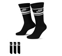 Nike Unisex Socken 3er Pack Everyday Essentials Crew Socks DX5089-010 38-42 Black/White