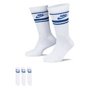 Nike Unisex Socken 3er Pack Everyday Essentials Crew Socks DX5089-105 46-50 White/Game Royal