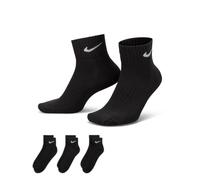 3er Pack NIKE Cushion Ankle Trainingssocken 001 - black/white 46-50