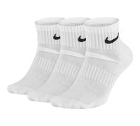 Nike Unisex Sportsocken Everyday Cushion Ankle 3PR SX7667-100 38-42 White/Black