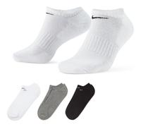 Nike Unisex Everyday Cushioned Training No-Show Socks (3 Pairs) bunt M