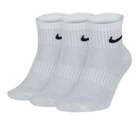 Nike Unisex Sportsocken Everyday Lightweight Ankle 3PR SX7677-100 34-38 White/Black