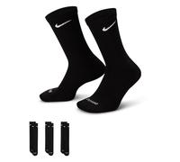 Nike Unisex Sportsocken Everyday Plus Cushioned Socks SX6888-010 42-46 Black/White