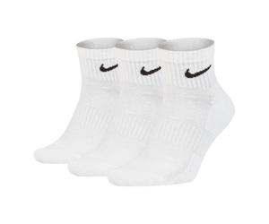 NIKE Unisex Sportsocken, Vorteilspack - Everyday, Cotton Cushioned Ankle, uni, 34,50 Weiß / 6er Pack (2x3P) / 46-50 46-50 Weiß