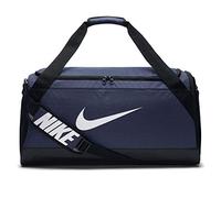 Nike Unisex Sporttasche Brasilia Duff Klassische Sporttaschen, Blau (Midnight Navy/Schwarz/Weiß), Einheitsgröße