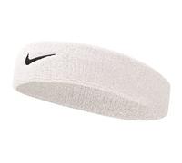 Nike Unisex Swoosh Stirnband, White/Black, One Size
