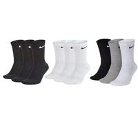 Nike Unisex Trainingssocken Everyday Cushioned Crew Socks SX7664 9 Paar, Größe:34-38, Artikel:-901 grey/white/black