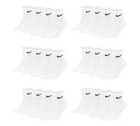 Nike Trainingssocken Everyday Lightweight Ankle – 3er-Pack Weiß/Schwarz Gr. 38-42