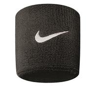 Nike Unisex-Youth Swoosh Gelenkband, Black/White, One Size (2er Pack)