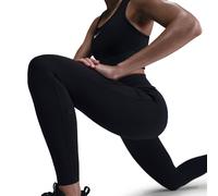 NIKE Universa Medium-Support High-Waist 7/8-Leggings Damen 010 - black/anthracite/dk smoke grey XXL
