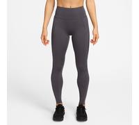 NIKE Universa Medium-Support High-Waist Leggings Damen 036 - thunder grey/thunder grey/dark shadow M