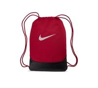 Nike UX.-Sporttasche NK BRSLA DRAWSTRNG - X - Funktionsmaterial, Tough Red/Black/Reflect Silver, One Size