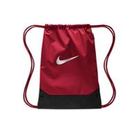 Nike UX.-Sporttasche NK BRSLA DRAWSTRNG - X - Funktionsmaterial, Tough Red/Black/Reflect Silver, One Size