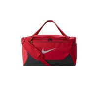 NIKE UX.-Sporttasche NK BRSLA S DUFF - X für Herren, Funktionsmaterial, Tough Red/Black/Reflect Silver, One Size