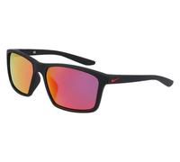 Nike VALIANT M FJ1998 016 Matte Black/Grey/Infrared Sunglasses Unisex Iniettato, Square, 60