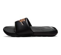 Nike Damen Badeschlappen Victori One CN9677-001 40.5 Black/Mtlc Red Bronze-Black