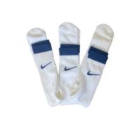 NIKE Vintage Swoosh Basketball Tube Socken Weiß/Königsblau Einheitsgröße Unisex Original 1990er Retro 66 cm