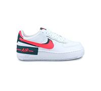 Nike W Af1 Sage Low LX, Basketballschuhe für Herren, White Dk Teal Green Solar Red White White, 37.5 EU