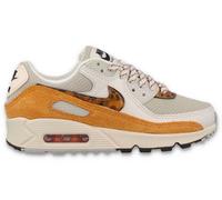Nike - W Air Max 90 Premium - Sneaker 37.5 weiß orange