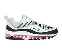 Nike W Air Max 98, Damen Turnschuhe, Pure Platinum Aurora Green Black, 36.5 EU